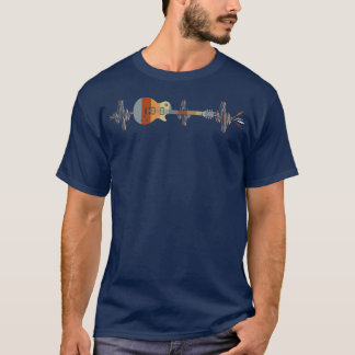 Camiseta Aparelho Musical de Pulsação de Pulsação de Violão
