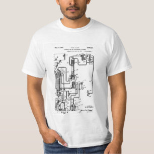 Camiseta Aparelho para destilação da patente de álcool