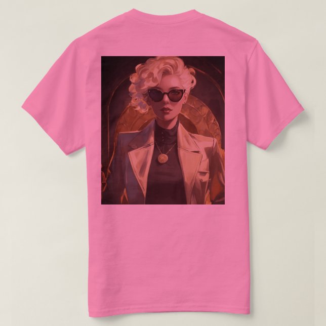 Camiseta aparência de luxo (Verso do Design)