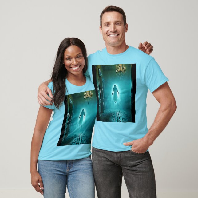 Camiseta Aparência Fantasma Flutuante (Unissex)