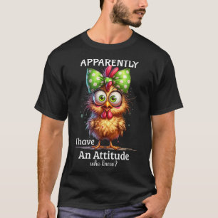 Camiseta Aparentemente Eu Tenho Uma Atitude Quem Sabeia Gal