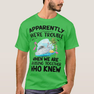 Camiseta Aparentemente somos um problema quando estamos cru