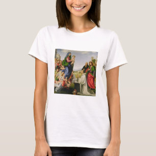 Camiseta Aparição do Virgin a St Bernard, 1504-07 (
