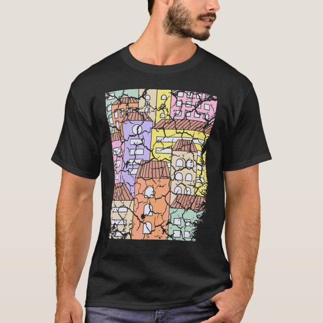 Camiseta Apartamentos da Cidade em Dificuldades (Frente)