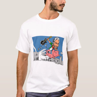 Camiseta Apartheid de Israel do boicote