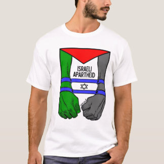 Camiseta Apartheid do israelita de Carlos Latuff-