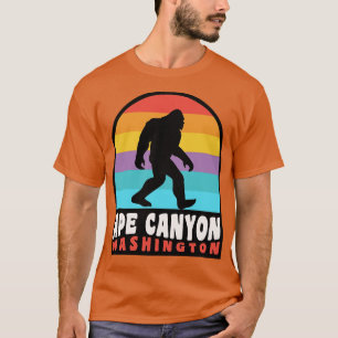 Camiseta Ape Canyon Washington Monte Ruas Helens