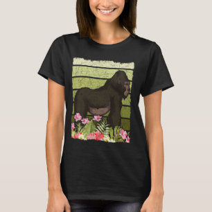 Camiseta Ape Tropical Macaco Lover Gorilla Lover Retro Gori