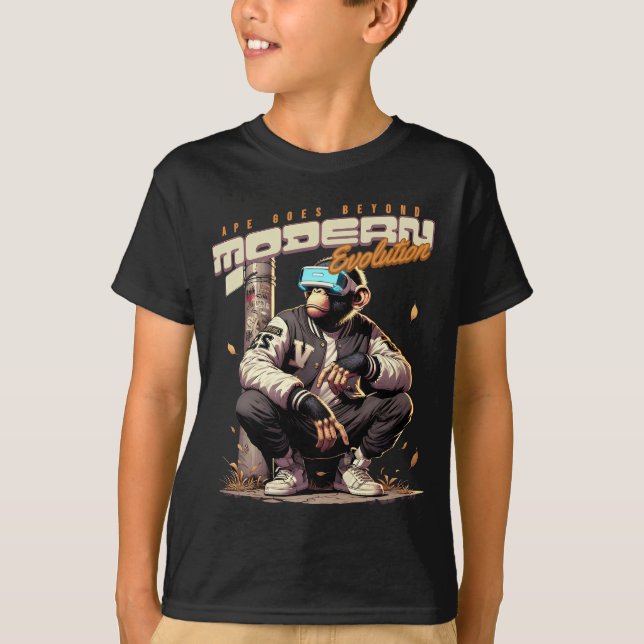 Camiseta Ape vai além da evolução moderna (Frente)