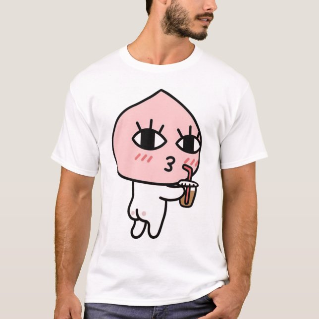 Camiseta Apeach com Café Gelado (Frente)