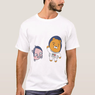 Camiseta Apeach e Ryan no Espaço