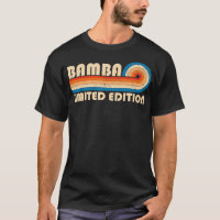 Apelido BAMBA Retro Vintage 80s 90s Aniversário Re