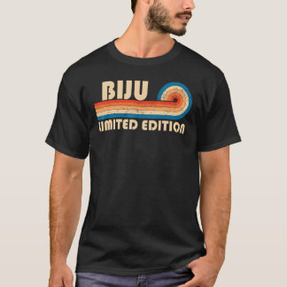 Camiseta Apelido BIJU Retro Vintage 80s 90s Aniversário Reu