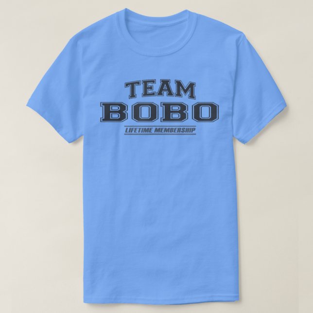 Camiseta Apelido da família Bobo Orud, Presente do Sobrenom (Frente do Design)