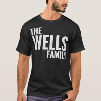 Camiseta Apelido da família Wells Apelido Wells Sobrenome 1