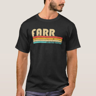 Camiseta Apelido das FARR — Retro Vintage 80S 90S Aniversár