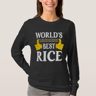 Camiseta Apelido de Arroz Funny Team Family Sobrenome Mundo