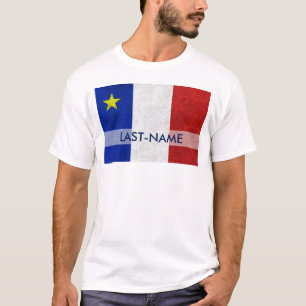 Camiseta Apelido do Sinalizador Acadiano Personalização do
