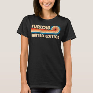 Camiseta Apelido FURLOW Retro Vintage 80s 90s Aniversário R