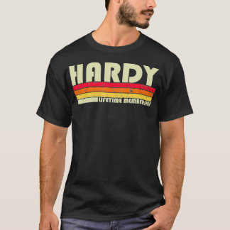 Camiseta Apelido HARDY Funny Retro Vintage 80s 90s Aniversá