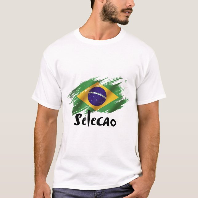 Camiseta apelido para a seleção brasileira (Frente)