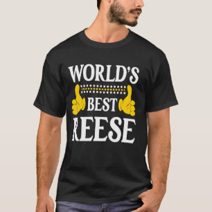 Camiseta Apelido Reese Funny Team Family Sobrenome World's