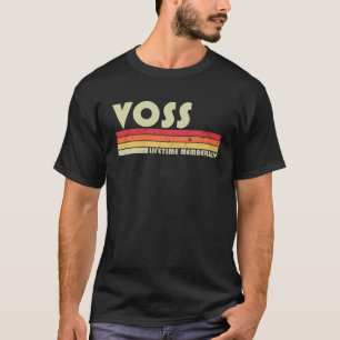 Camiseta Apelido VOSS Funny Retro Vintage 80s 90s Aniversár