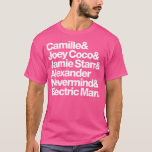 Camiseta Apelidos Roxos (Jamie Starr É Um Ladrão)