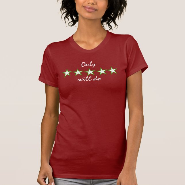 Camiseta Apenas 5 Estrelas (Frente)