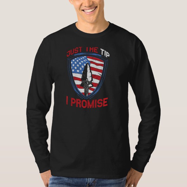 Camiseta Apenas A Dica Que Prometo Que O Arco De Bandeira A (Frente)