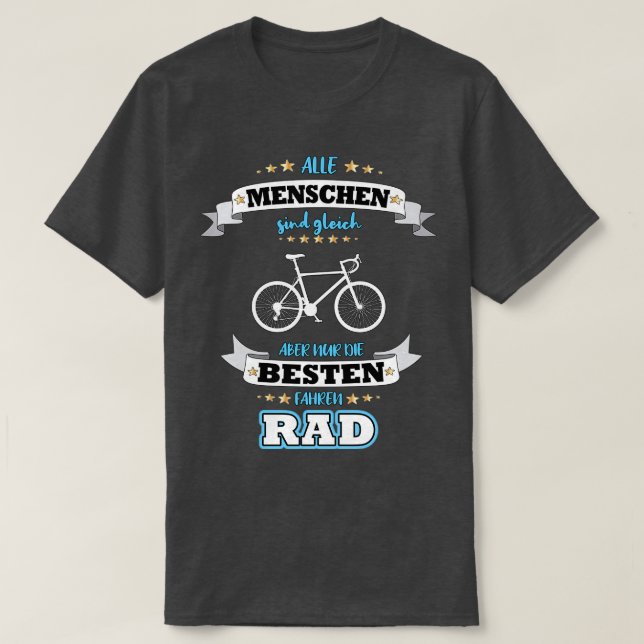 Camiseta Apenas a melhor ideia de presente de bicicleta 2 (Frente do Design)