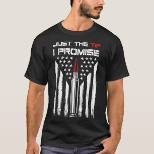 Camiseta Apenas A Ponta Promessa A Bala Americana A Arma De