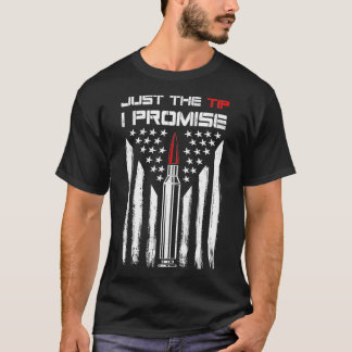 Camiseta Apenas A Ponta Promessa A Bala Americana A Arma De