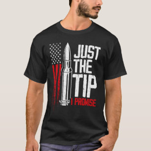 Camiseta Apenas A Ponta Que Prometo A Bandeira Americana