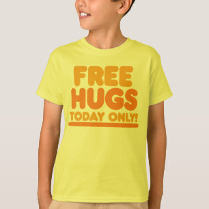 Camiseta Apenas Abraços Livres Hoje