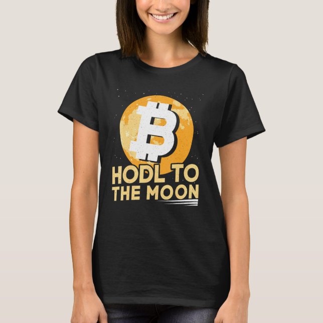 Camiseta Apenas Aguente firme, Querido, Bitmoney (Frente)