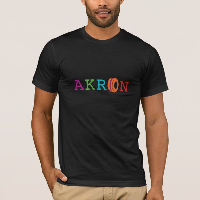 Camiseta Apenas Akron - o design original de RCCC (Frente)