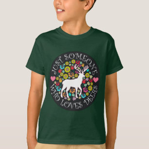 Camiseta Apenas Alguém Que Ama Veados