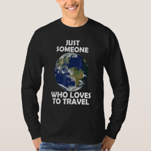 Camiseta Apenas alguém que ama viajar