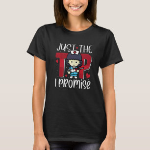 Camiseta Apenas as Mulheres Enfermeiras Phlebotomistas Phle