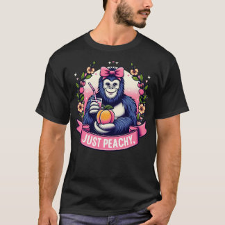 Camiseta Apenas as mulheres engraçadas de pêssego Fruta de 