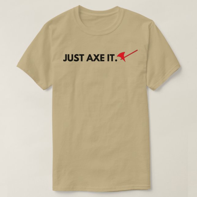 Camiseta Apenas Ax It Roleplay Tabletop Design 1 (Frente do Design)