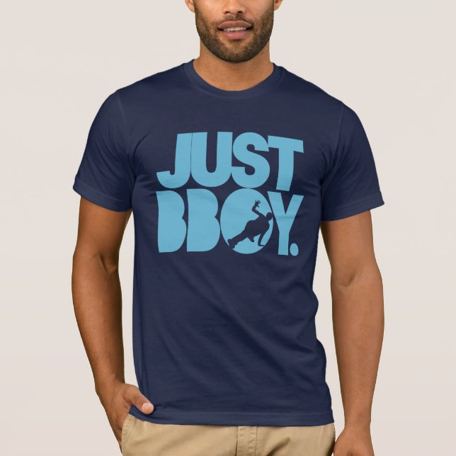 Camiseta apenas bboy - azul (Frente)