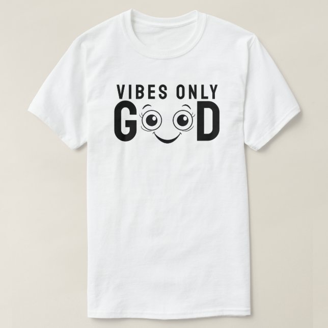 Camiseta Apenas Boas Vibrações (Frente do Design)