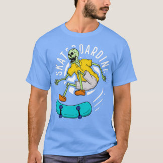 Camiseta Apenas caveira Skate e skate