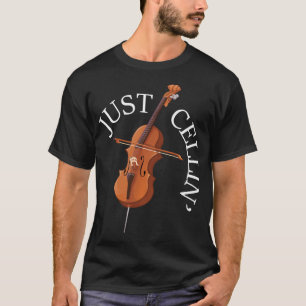 Camiseta Apenas Celin - Cello Player Cello Músico Músico Cl