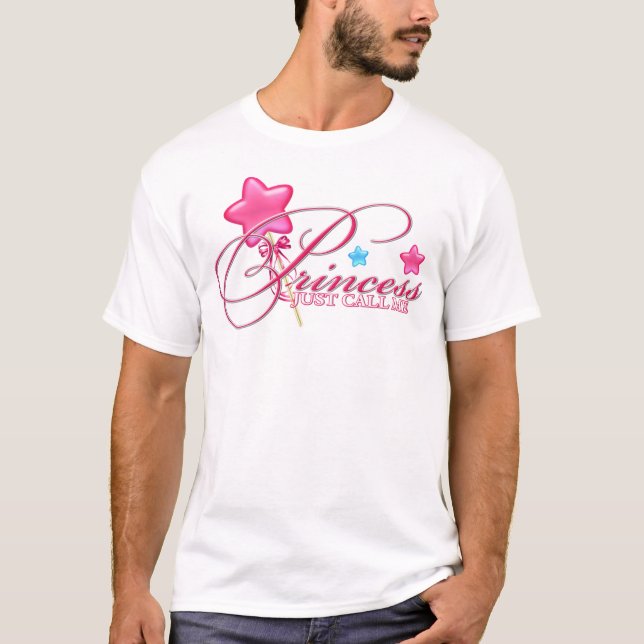 Camiseta Apenas chame-me princesa (Frente)