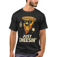 Apenas Cheesin' Engraçado Pizza Chaveiro - Bonito 