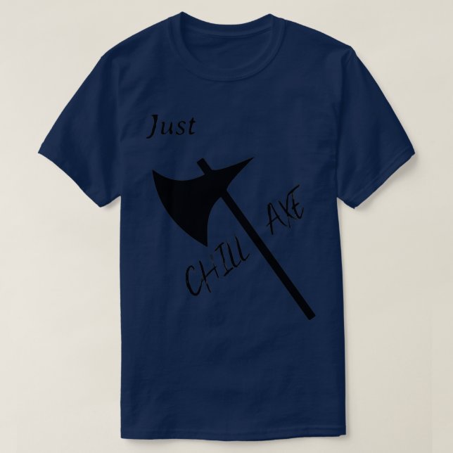 Camiseta Apenas CHILL AX (Frente do Design)