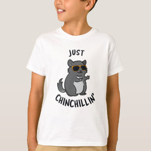 Camiseta Apenas Chin Chillin Cute Chinchilla Pun